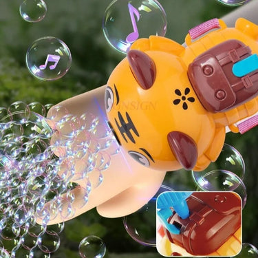 Tiger Bubble Machine